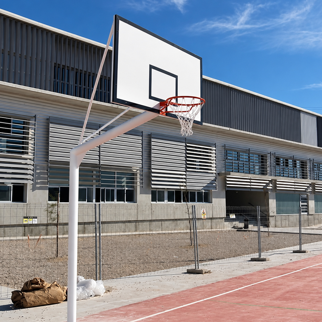 Tablero de basket de fibra reglamentario