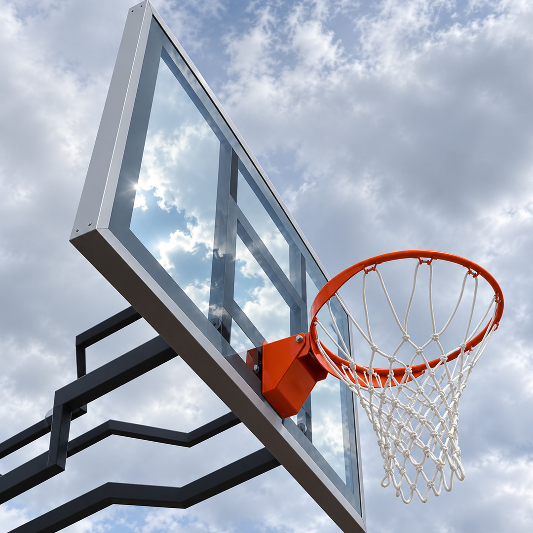 Tablero de basket de vidrio templado