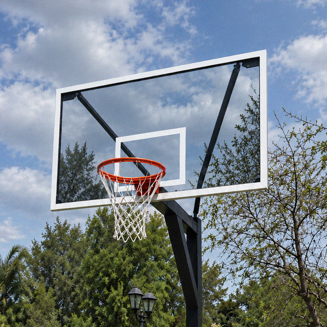 Tablero de basket de vidrio templado