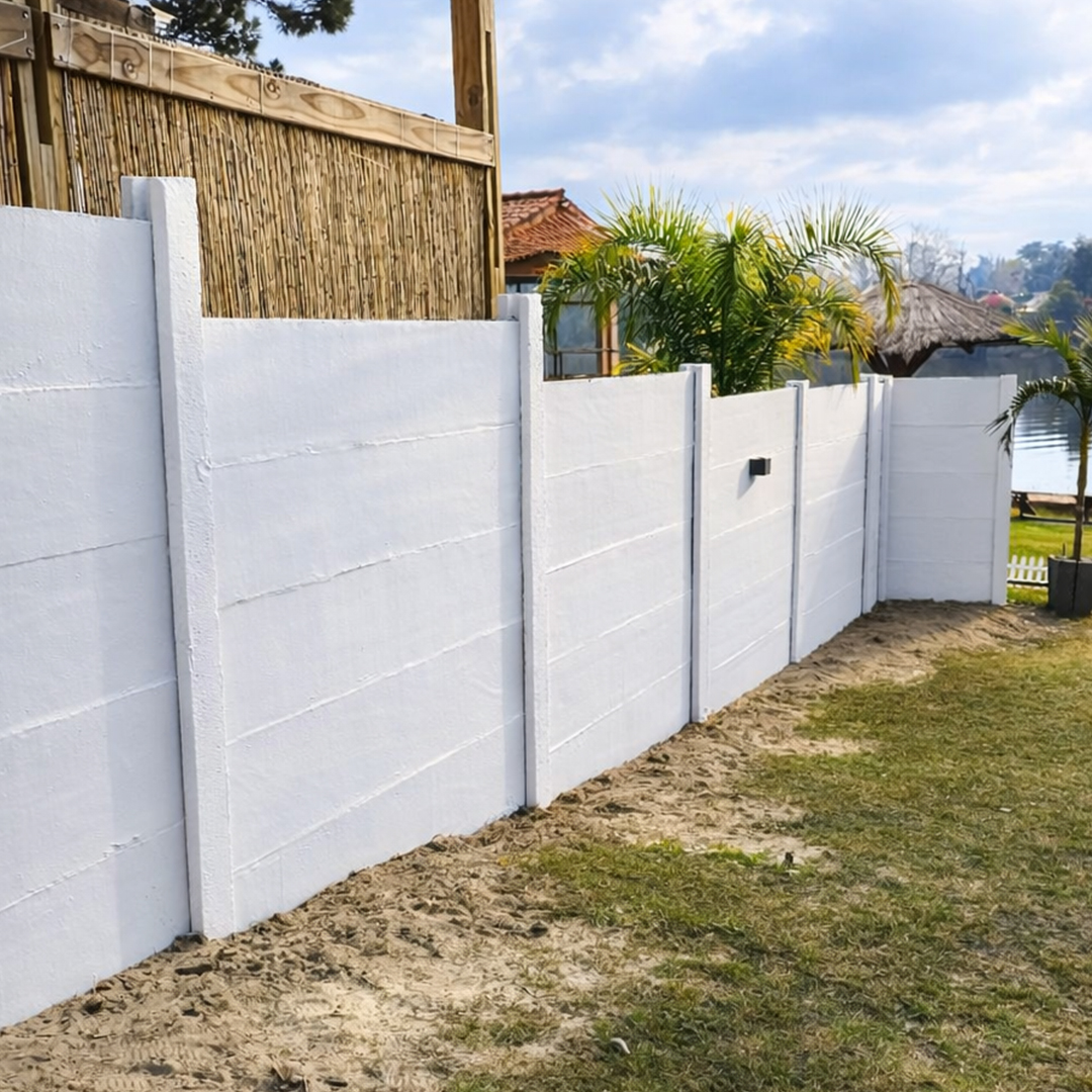 Cerramiento con muro premoldeado