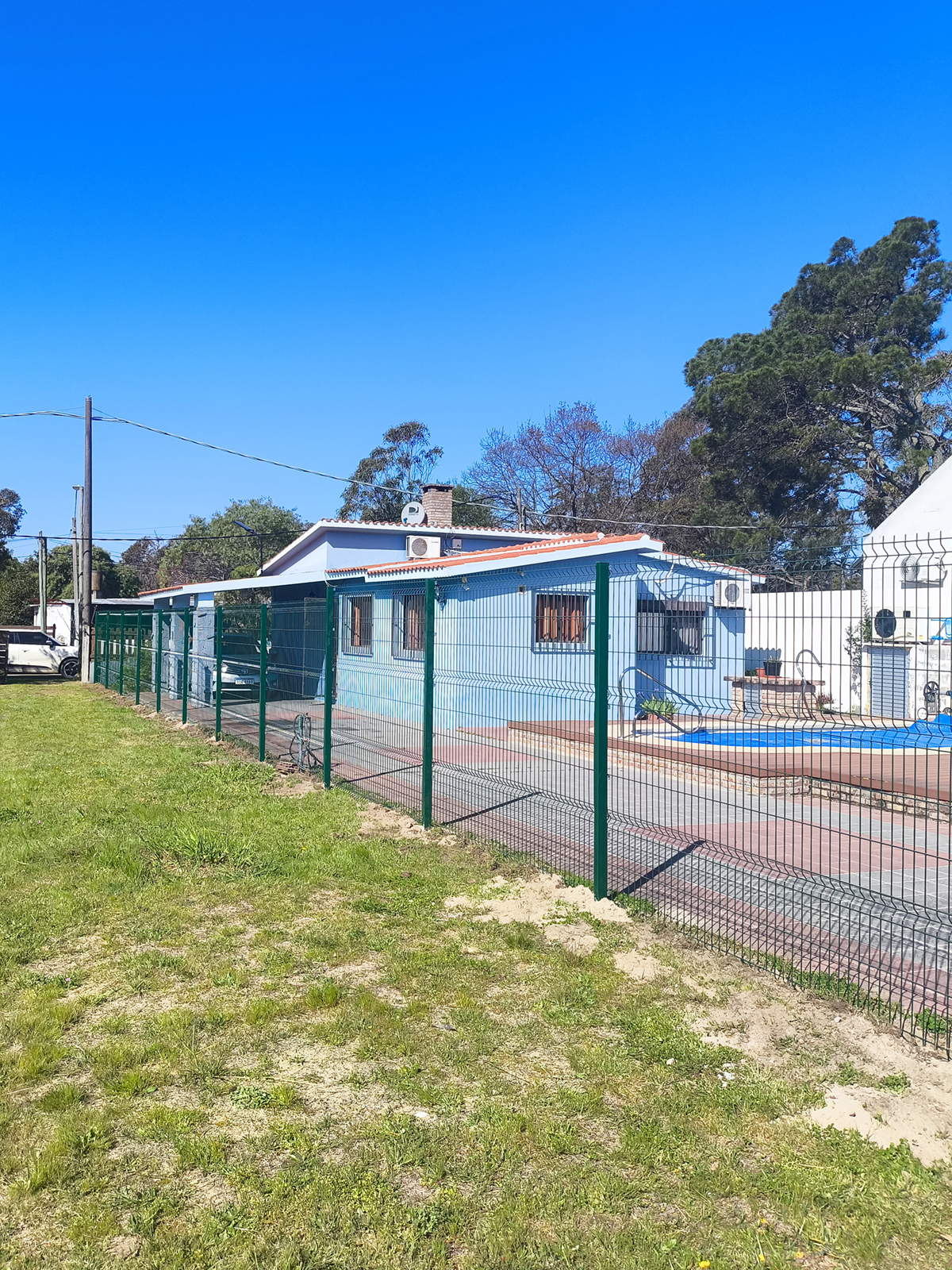 Cerramiento Residencial Aguas Dulces - delimitación del frente