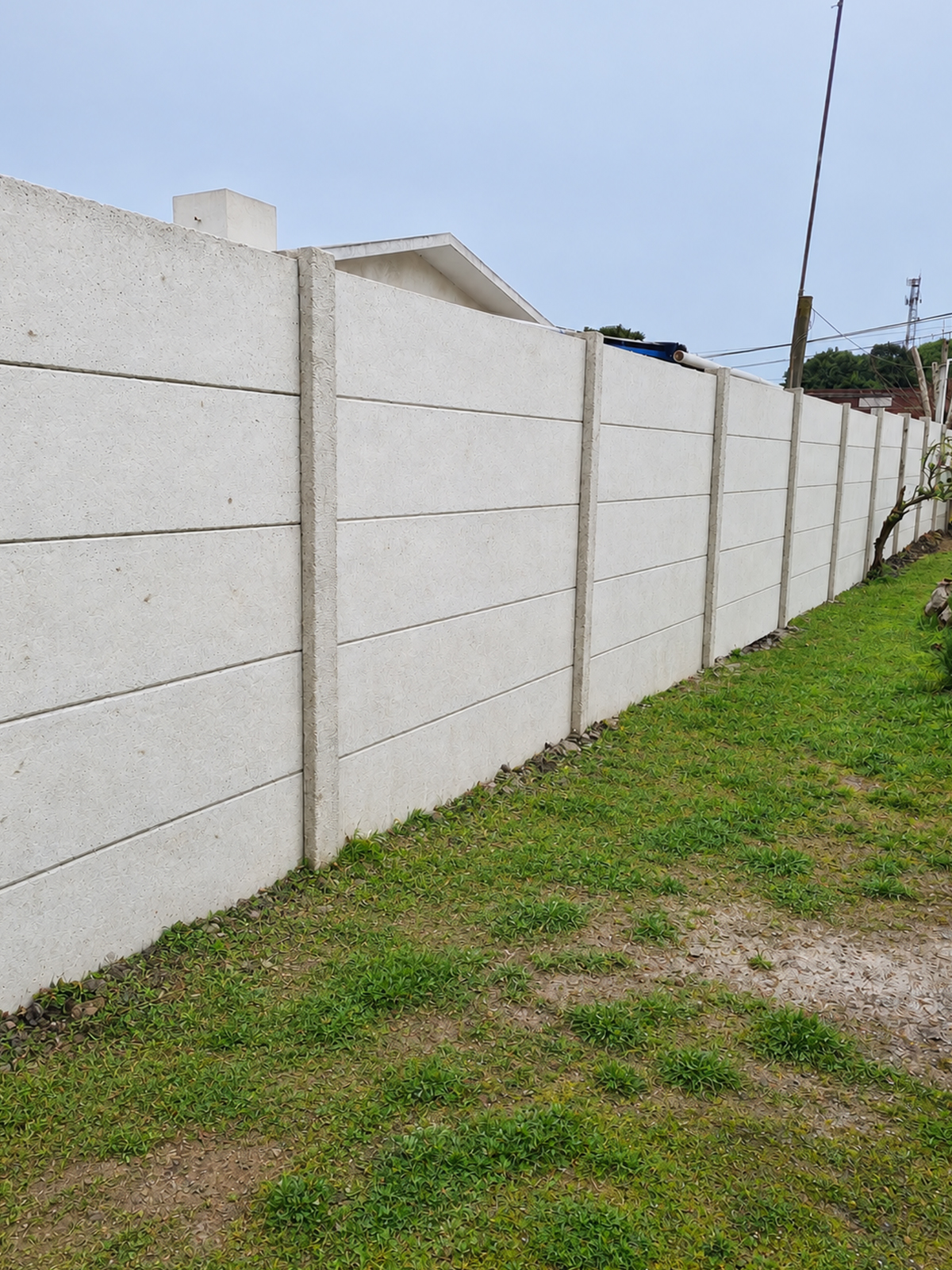 Predio Residencial Santa Lucía - delimitación lateral